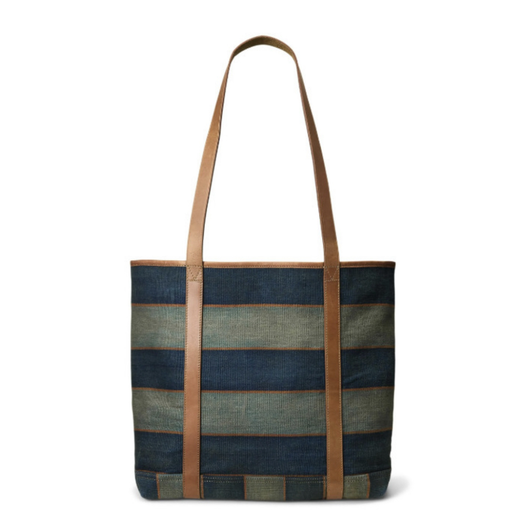 RRL - 新品*RRL*ハンドウーブン インディゴ ストライプド トートバッグ