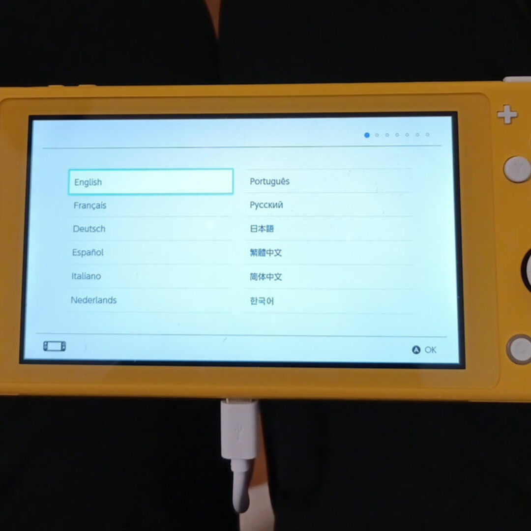 Nintendo Switch Lite Yellow - 箱無し⁄SDカード付 Nintendo Switch