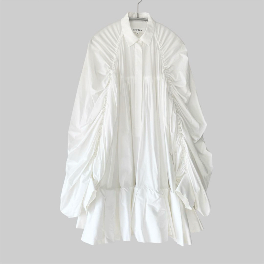 リサ 希少 エンフォルド SOMELOS ボリュームフリル チュニック リサ