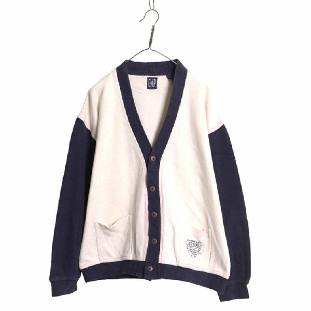GAP - 90s オールド ギャップ コットン ニット カーディガン メンズ L