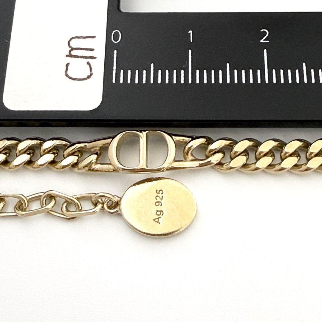 Christian Dior - 【美品】ディオール メンズ CD アイコン チェーン