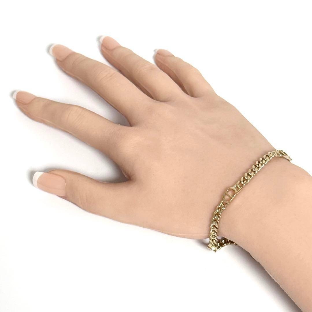 Christian Dior - 【美品】ディオール メンズ CD アイコン チェーン