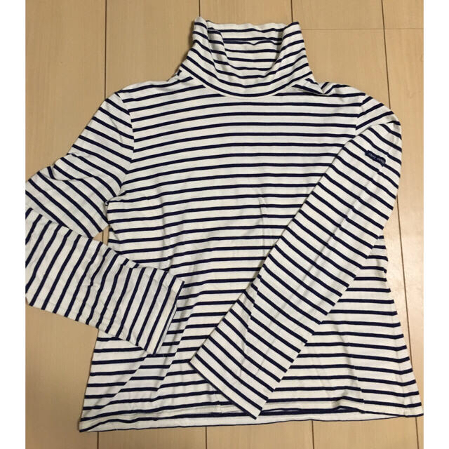 SAINT JAMES - セントジェームス ボーダー タートルネック カットソー