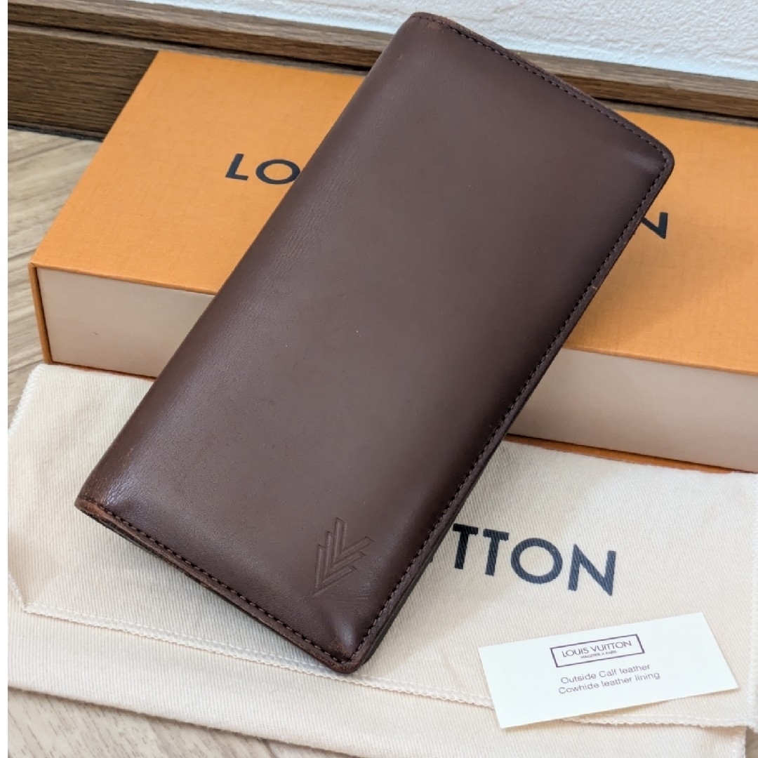 LOUIS VUITTON - LOUIS VUITTON ポルトフォイユプラザ オンブレレザー