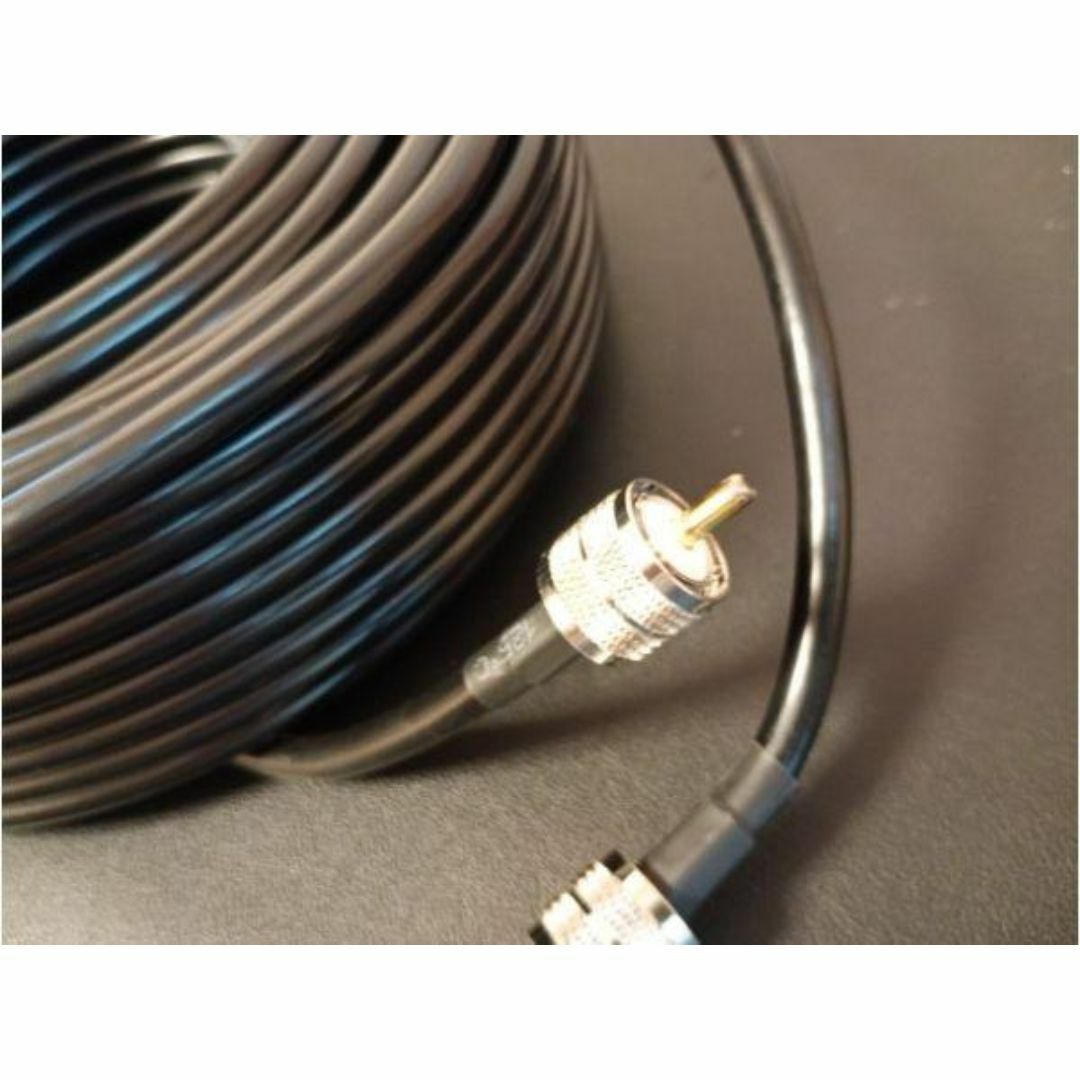 同軸ケーブル 5DFB 30m 両端 MP アマチュア 無線 FBケーブルの通販 by