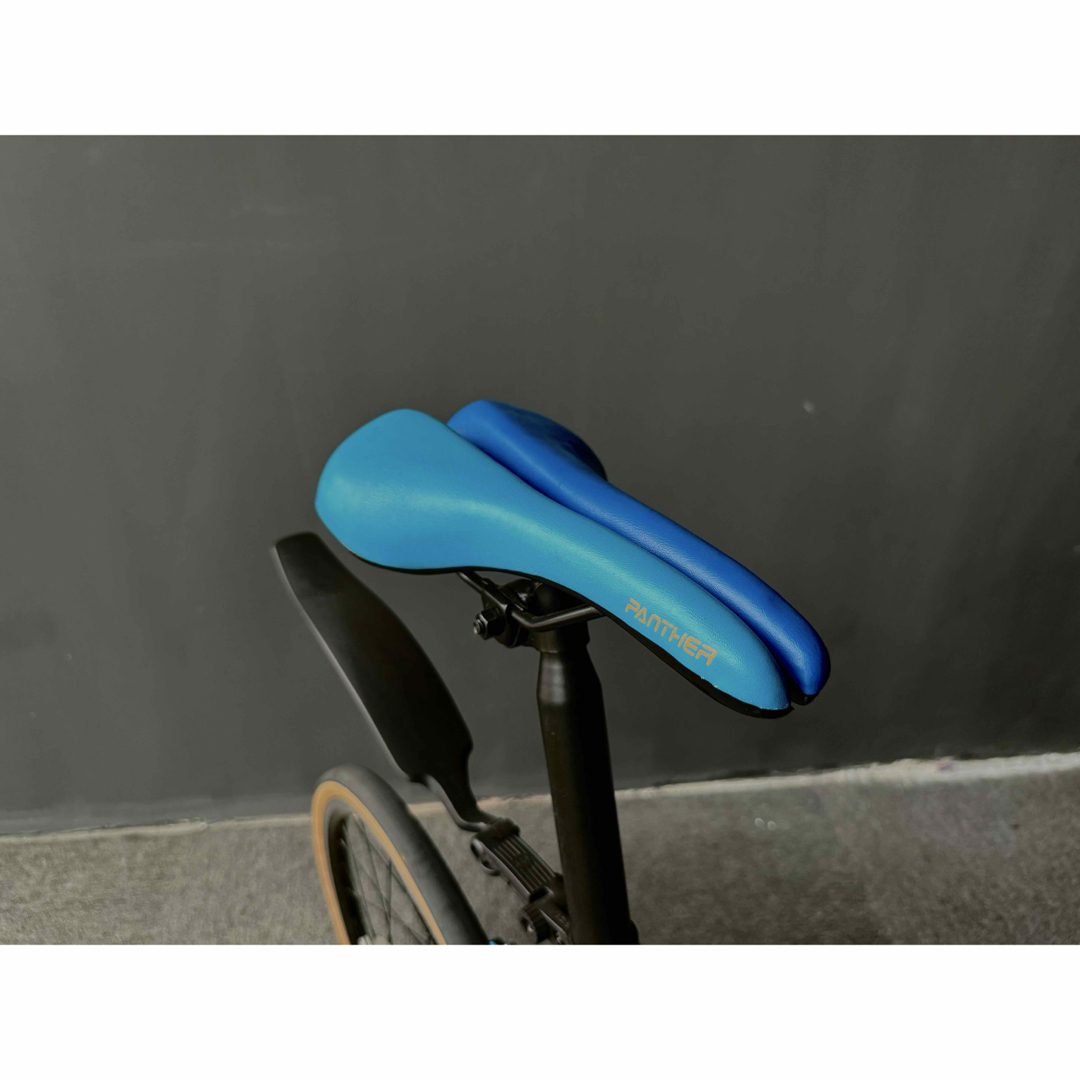 美品 新品未使用 Panther 20インチ折りたたみ自転車 スカイブルーの