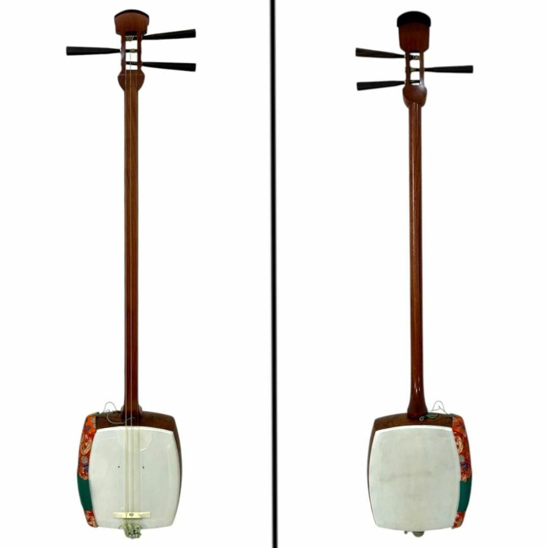 高級品？紅木！中棹！折り畳みケース付き☆三味線セット◎ 高級品