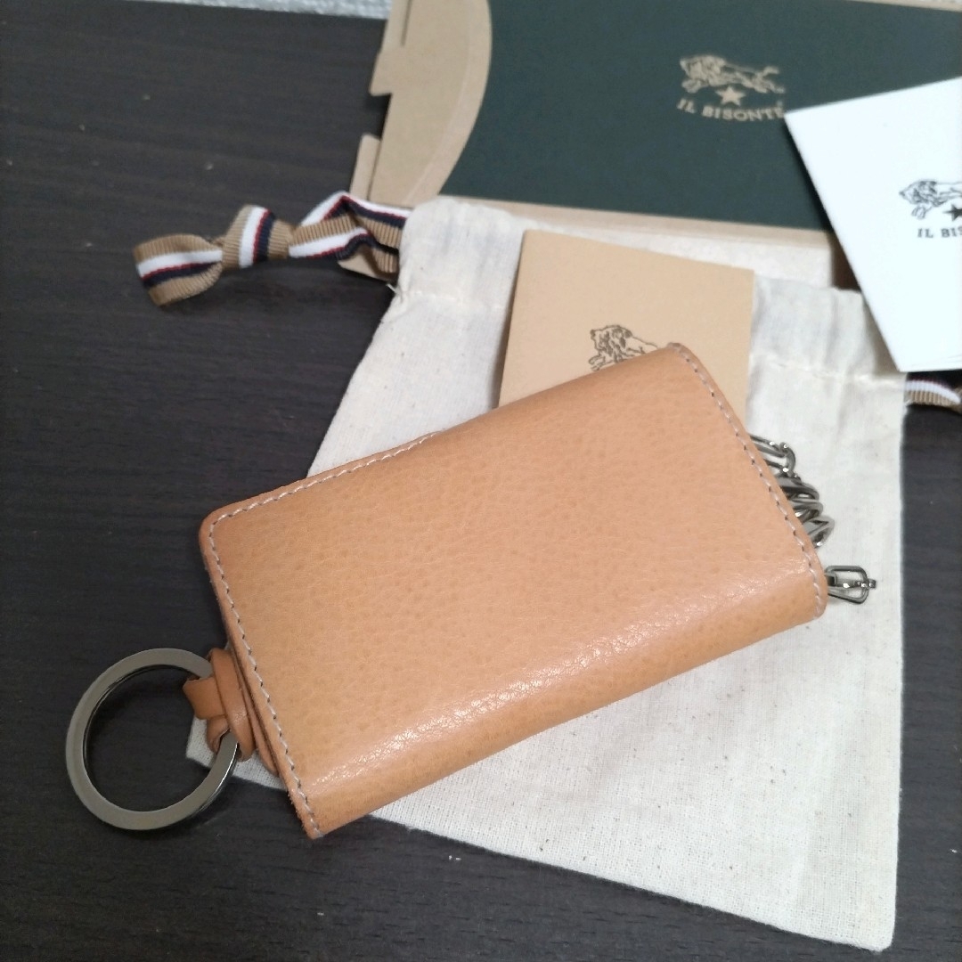 IL BISONTE - 新品 イルビゾンテ 本革 キーケース 6連 スマートキー