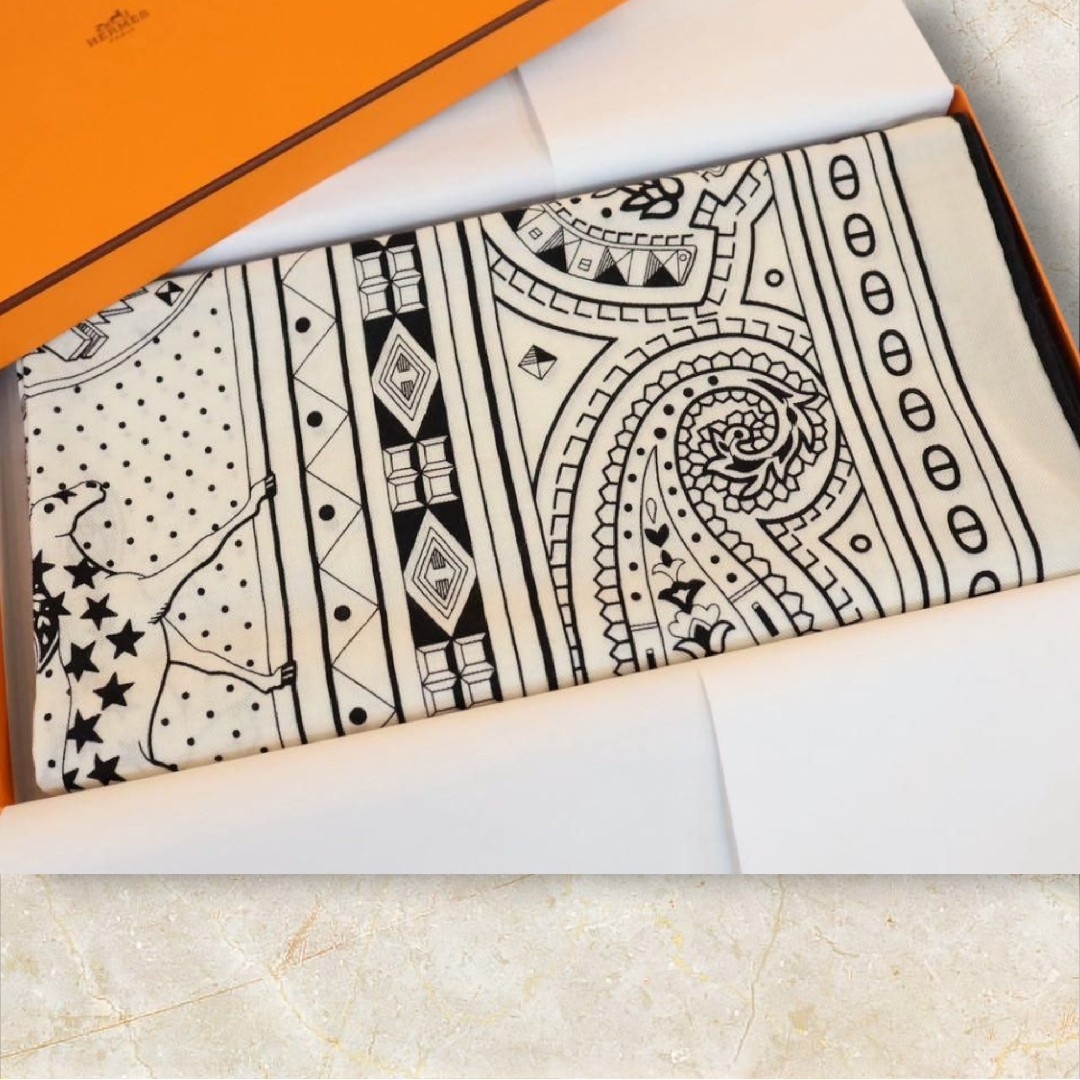 HERMES - 新品・2025AW エルメス カシシル140 シュヴァルドゥクール