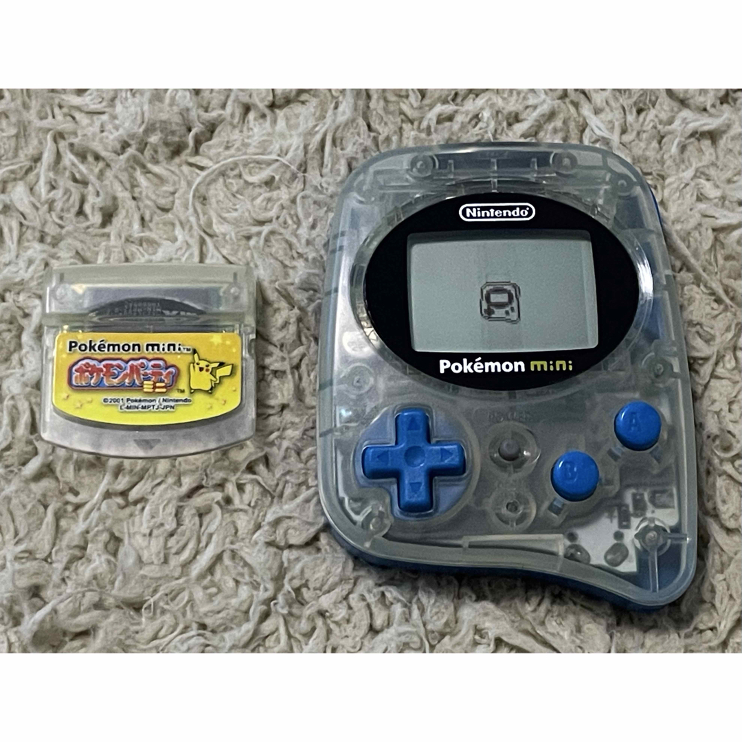 動作確認済み】ポケモンミニ本体・ケース・ソフト（ポケモンパーティ
