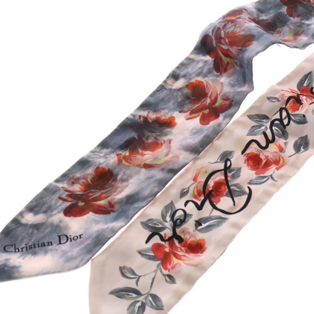 真夜中セール][ヴィンテージ]Christian Diorバラと気球のスカーフ