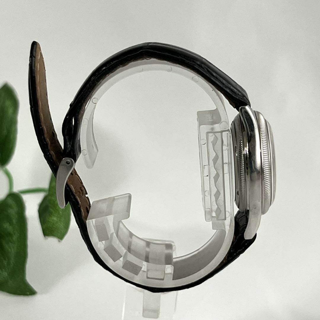 ORIS - オリス ポインターデイト 腕時計 裏スケ ビッグクラウン 自動