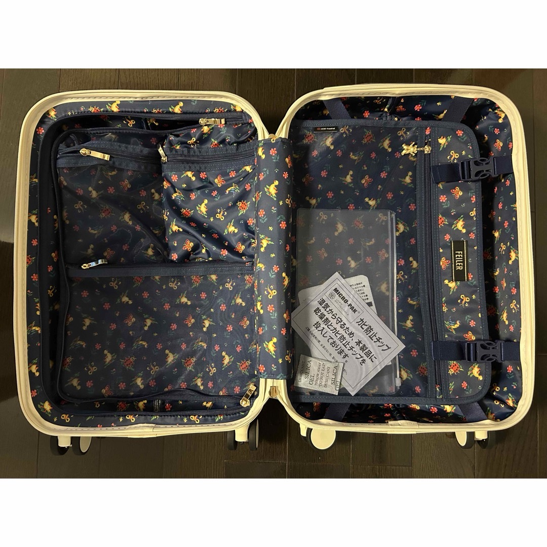 FEILER - フェイラー ハイジ トローリーケース アイボリー キャリー