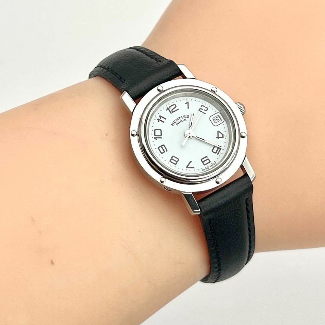 HERMES - 新品ベルト 美品✨ エルメス クリッパー レディース 腕時計
