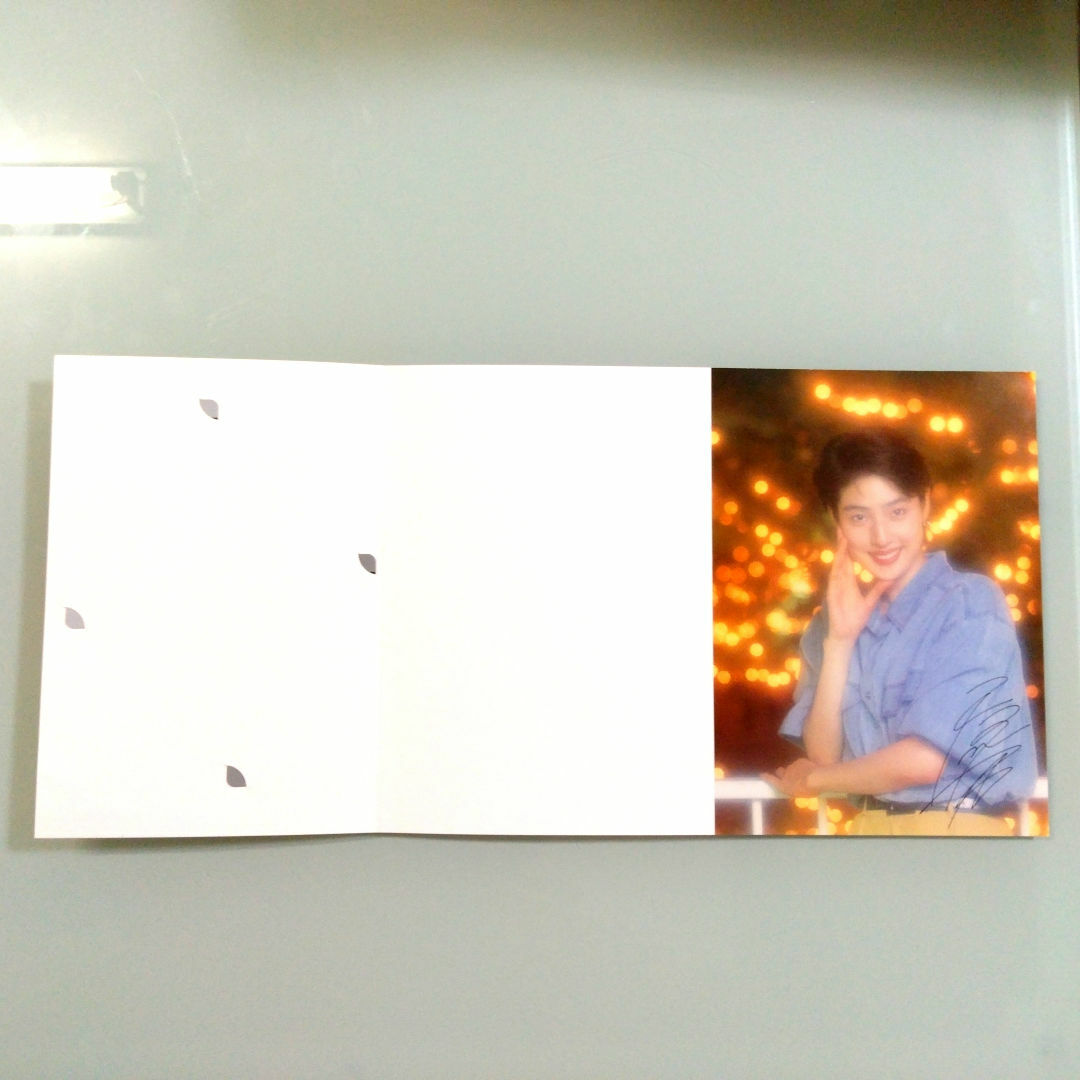 天海祐希直筆サイン入り記念グッズ…カード2枚セット…宝塚…さよなら天海