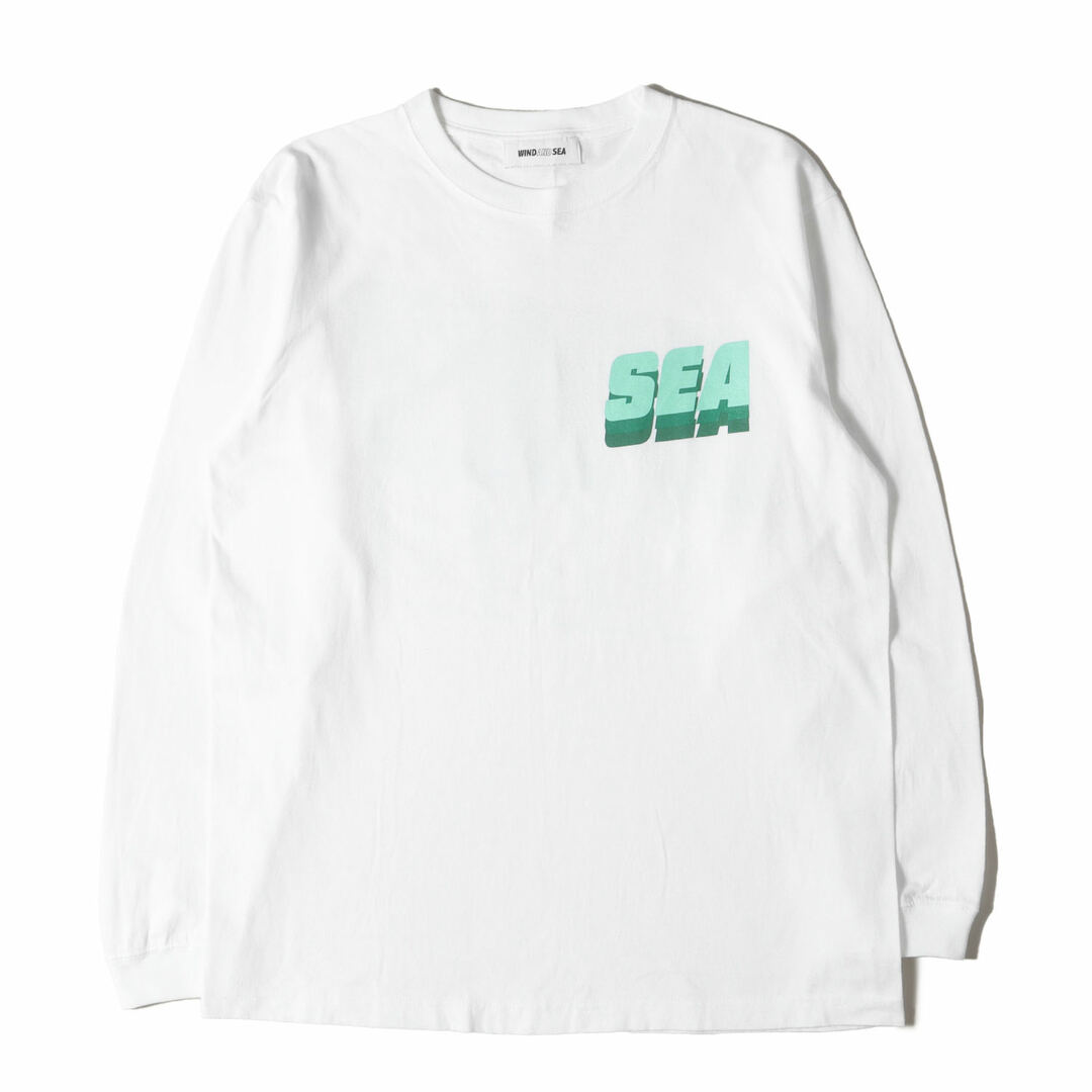 WIND AND SEA - WIND AND SEA ウィンダンシー Tシャツ ホワイト 白