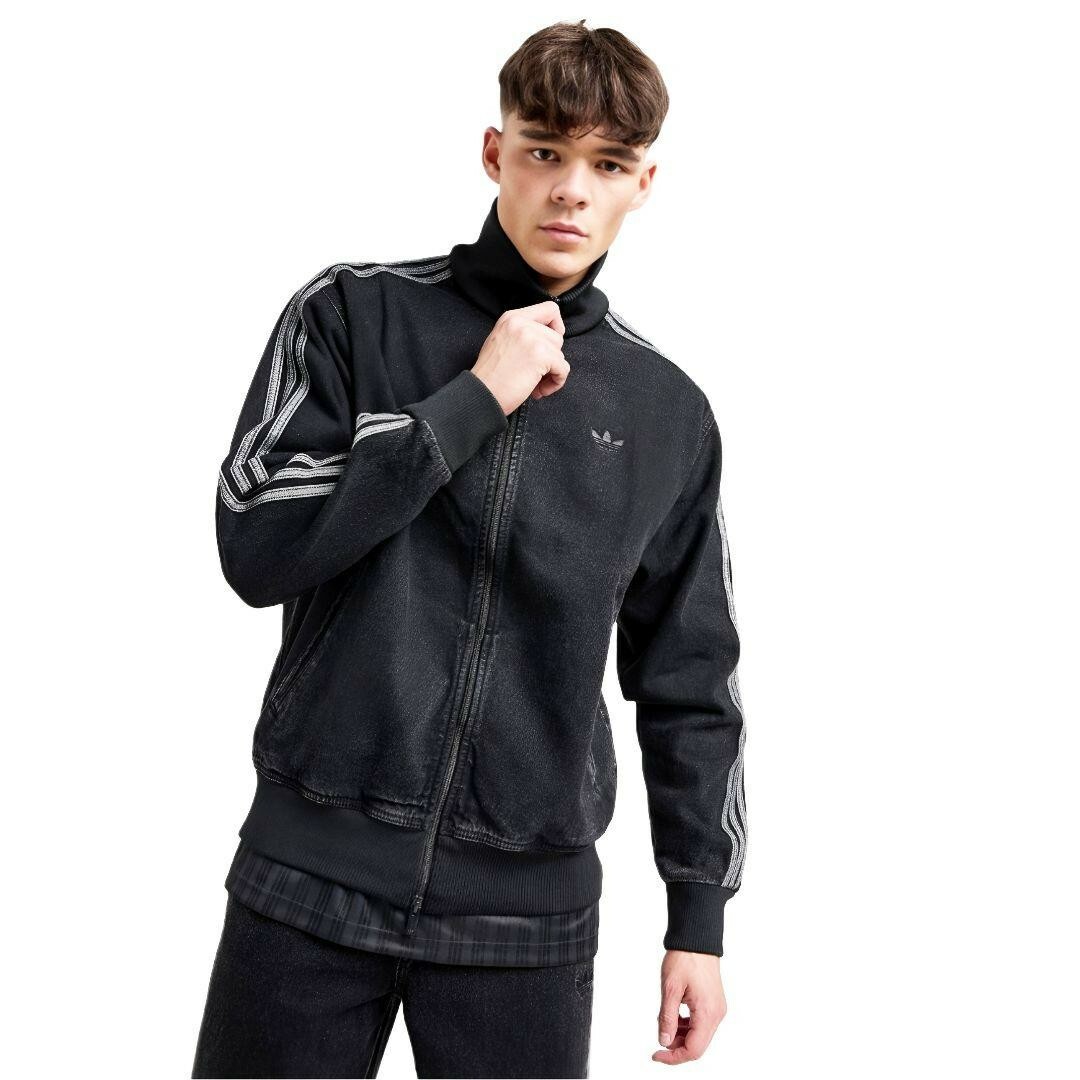 adidas Originals - デニム新品上下☆黒4XL/38☆ファイヤーバード
