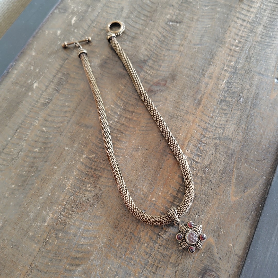 Stephen dweck スティーブンデュエック ブロンズ ネックレス