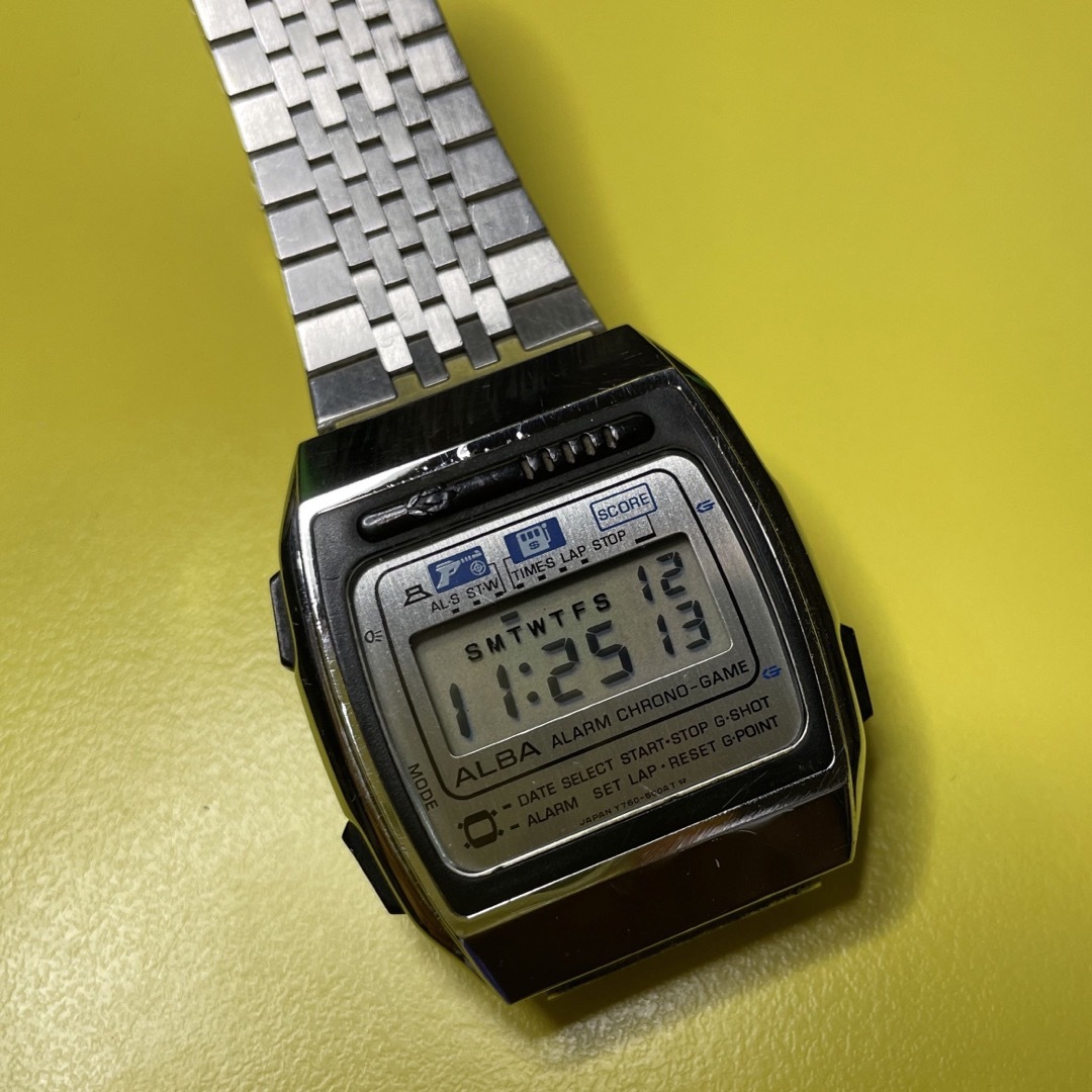 SEIKO - 【ゲーム付時計】SEIKO ALBA ALARM CHRONO-GAME 腕時計の通販