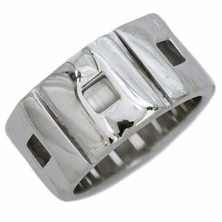 GUCCI - グッチ スクエア リング シルバー 指輪 JP17号 Ag 925 Sランク