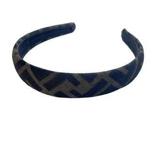 フェンディ☆ロゴカチューシャ フェンディ☆ロゴカチューシャ レザー