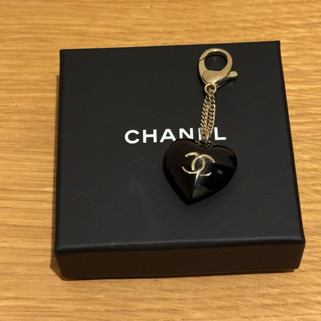 CHANEL - CHANEL シャネル キーホルダー キーリング ハート ココマーク