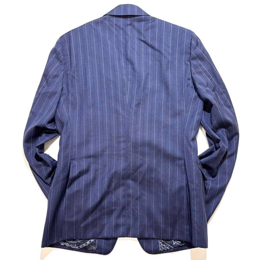 ETRO - 【未使用級】ETRO スーツ セットアップ ブルー ストライプ