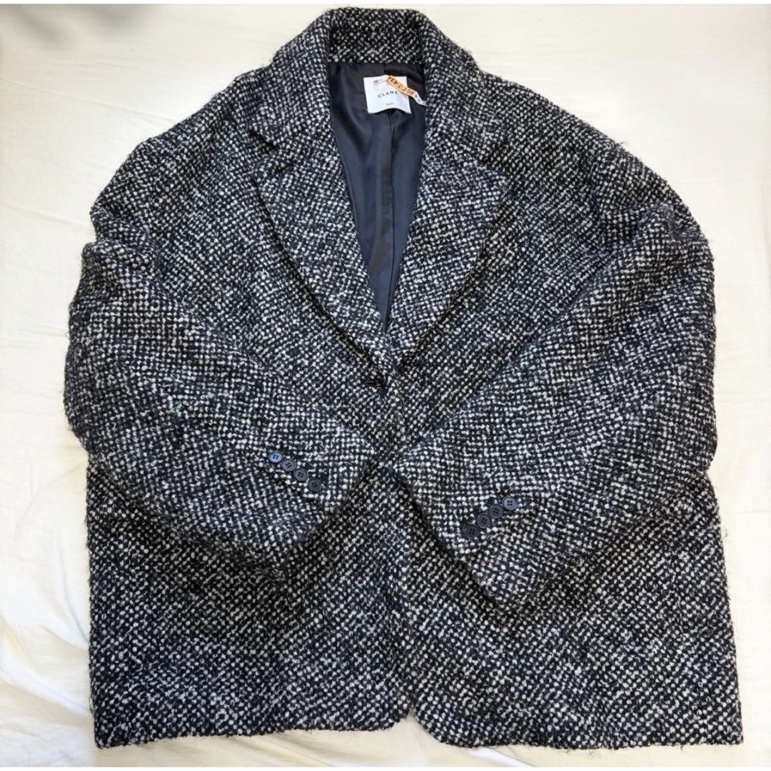 CLANE - CLANE SUZU 広瀬すずコラボ MIX COLOR OVER COAT 黒の通販 by