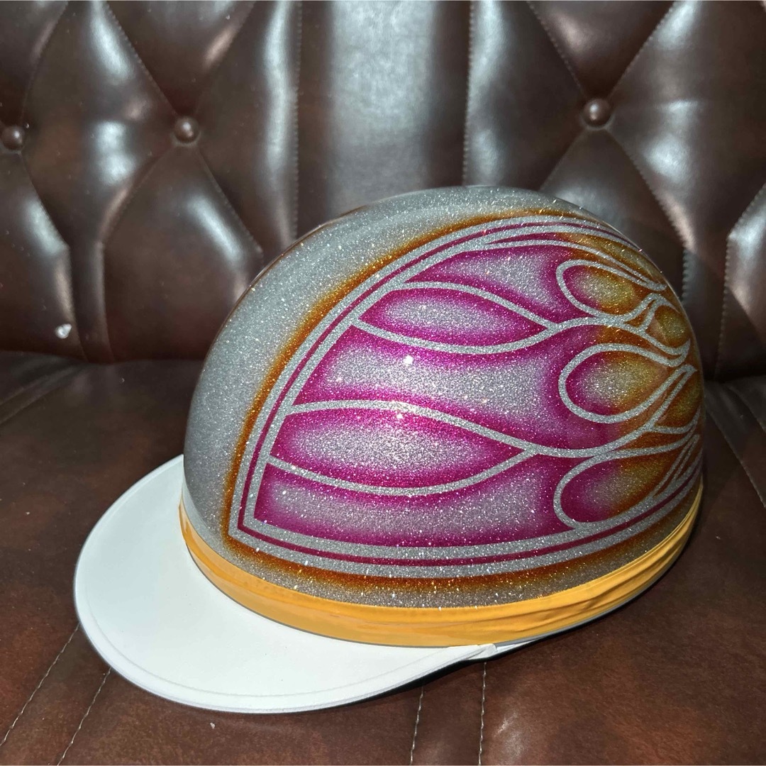 カスタムコルク半 グラデーション ラメラメ ファイヤー 三つボタン