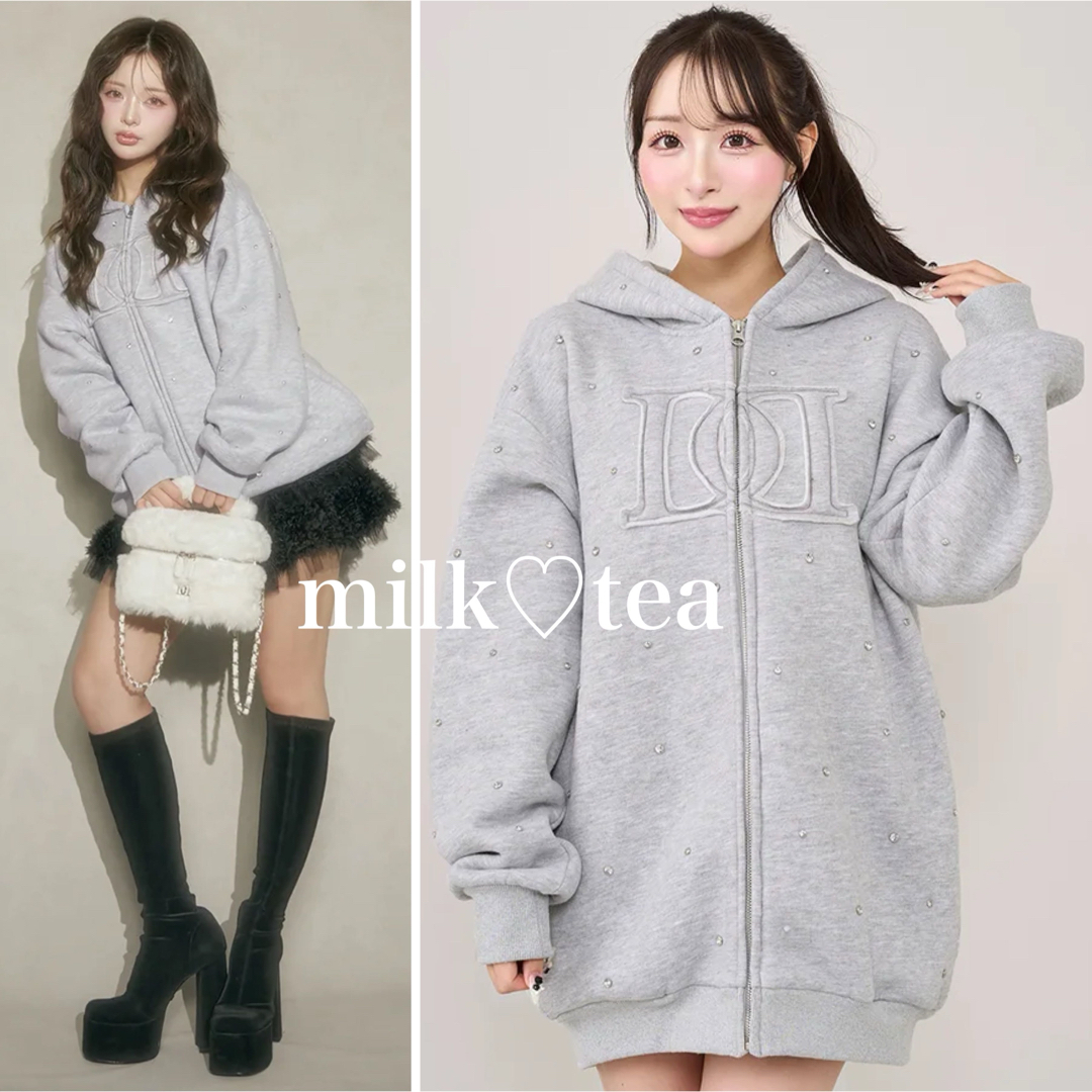 Darich - 新品タグ付き ダーリッチ DDロゴビジュージップパーカー