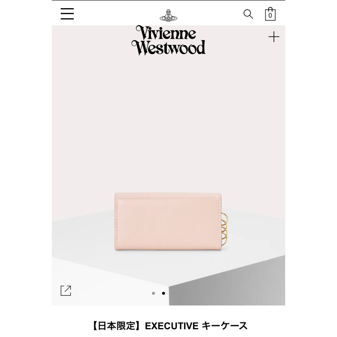 Vivienne Westwood - Vivienne Westwood キーケース ピンク 日本限定