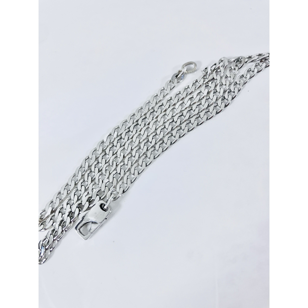 GUCCI - 【超美品】GUCCI 喜平チェーン ネックレス 男女兼用 SV925 3.7