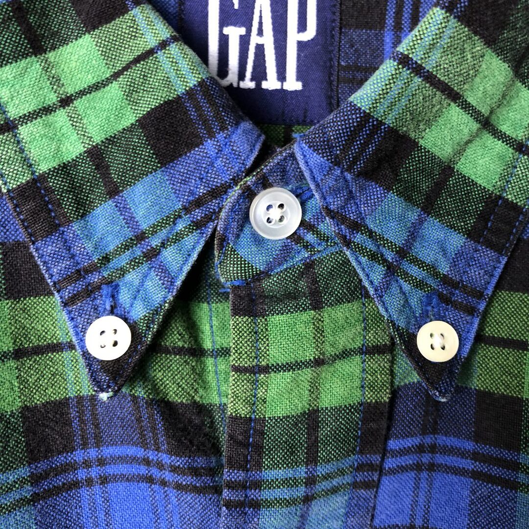 GAP - 古着 90年代 ギャップ GAP オールドギャップ ブラックウォッチ