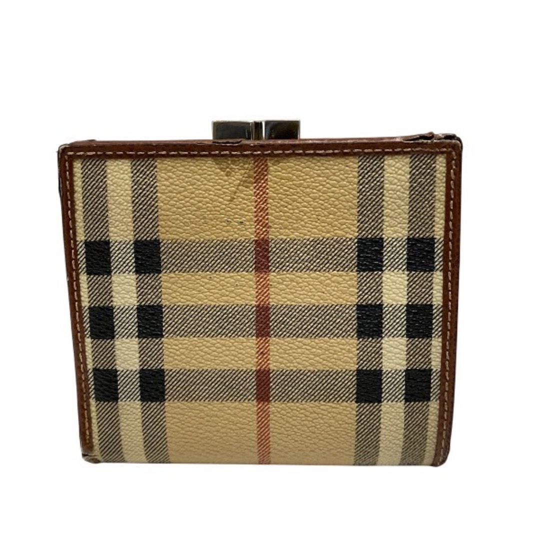 BURBERRY - バーバリー Burberry ロンドン ノバチェック 2つ折り財布