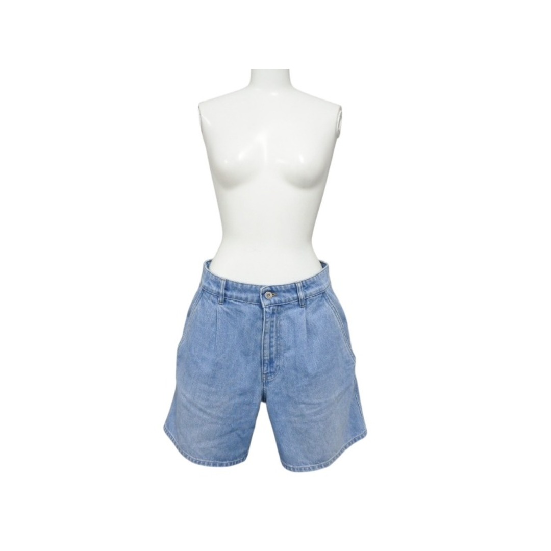 MIU MIU - 極美品 MIUMIU ミュウミュウ Denim Short Pants ロゴマーク