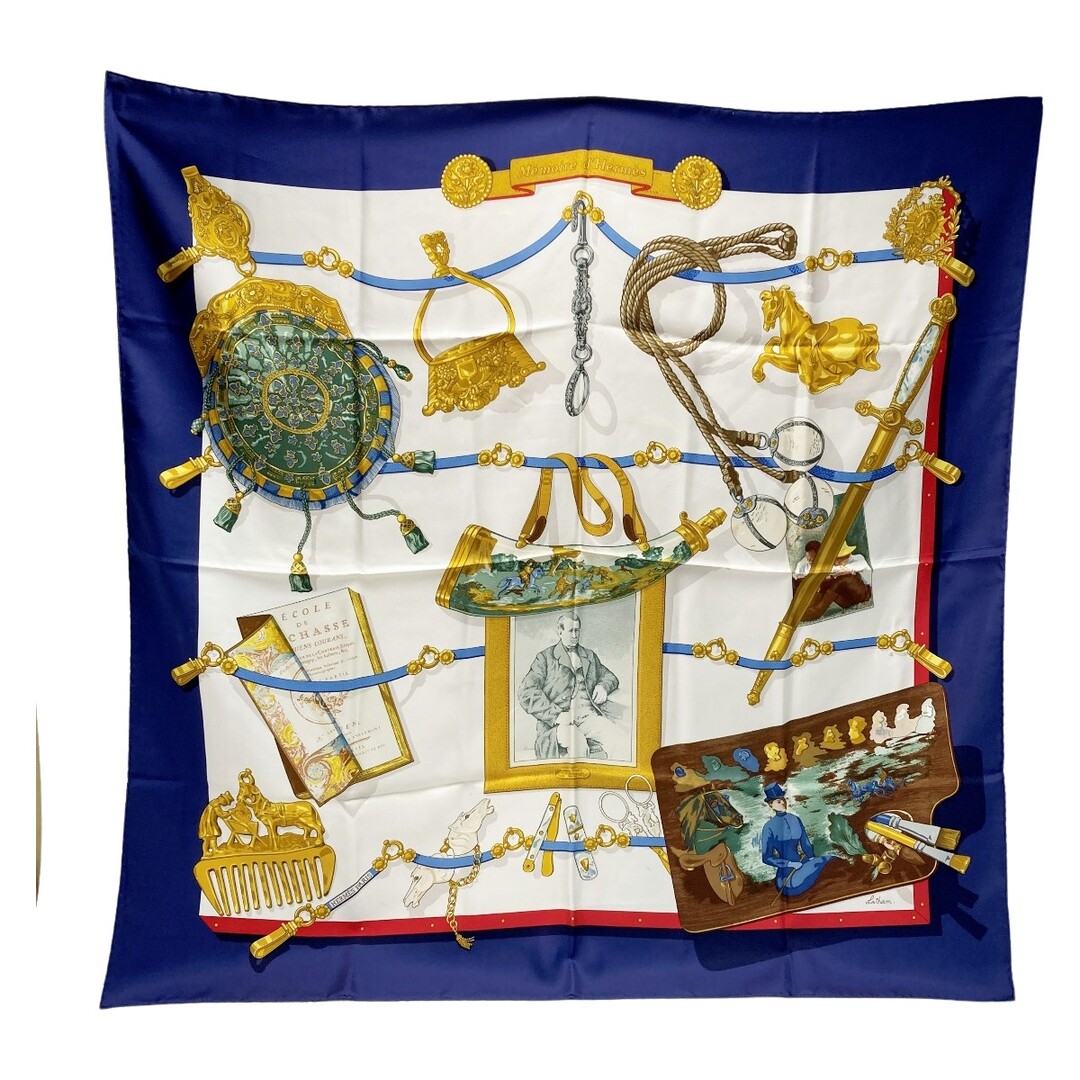 HERMES - HERMES エルメス カレ90 Memoire d'Hermes エルメスの思い出