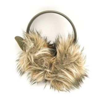 Vivienne Westwood ブラウンファー耳あて・イヤーマフ Vivienne