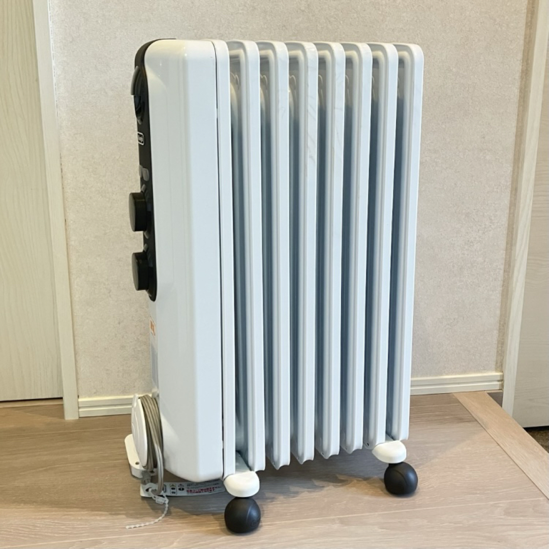 DeLonghi - デロンギ アミカルド オイルヒーター ピュアホワイト＋