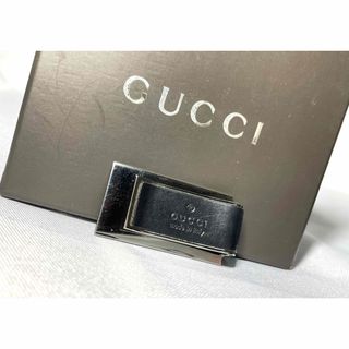 GUCCI - グッチ インターロッキングG マネークリップ ブラック