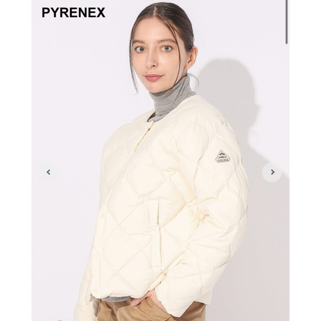 Pyrenex - 【最終値下げ】ピレネックス ナクレ ノーカラー ダウン