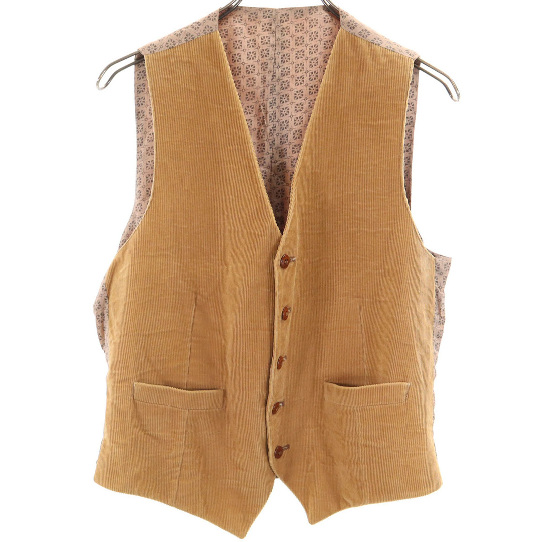 希少✨HERMES マルジェラ期 シルク100% ベスト ジレ スカーフ柄 38