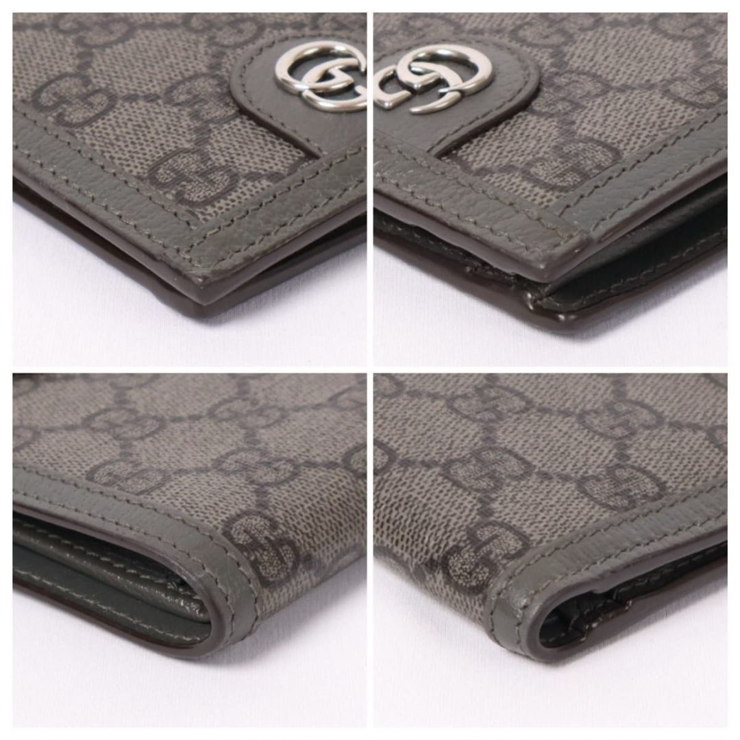 GUCCI - 【超極美品】GUCCI オフィディア 二つ折り財布 GGスプリーム