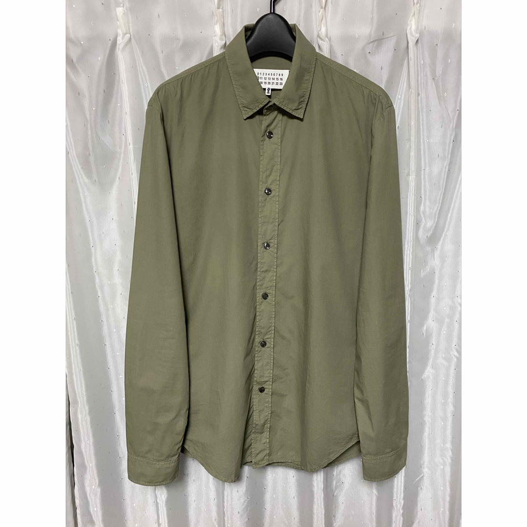 Maison Margiela 16aw シャツ オリーブ シャツ