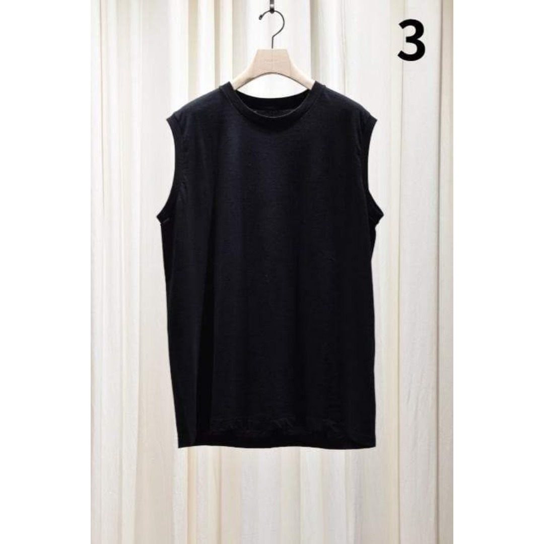 COMOLI 25SS コットンジャージ ノースリーブ 3の通販 by WOOD｜ラクマ