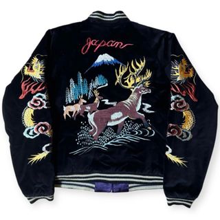 Talor Toyo - TAILOR東洋 アセテート製 リバーシブルスカジャン 鷹 龍