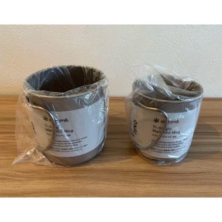 Snow Peak - 【限定】スノーピーク 江戸紫 スタッキングマグ セットの