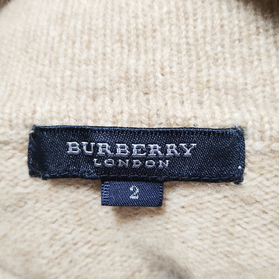 BURBERRY - バーバリーロンドン タートルネックニットセーター ノバ