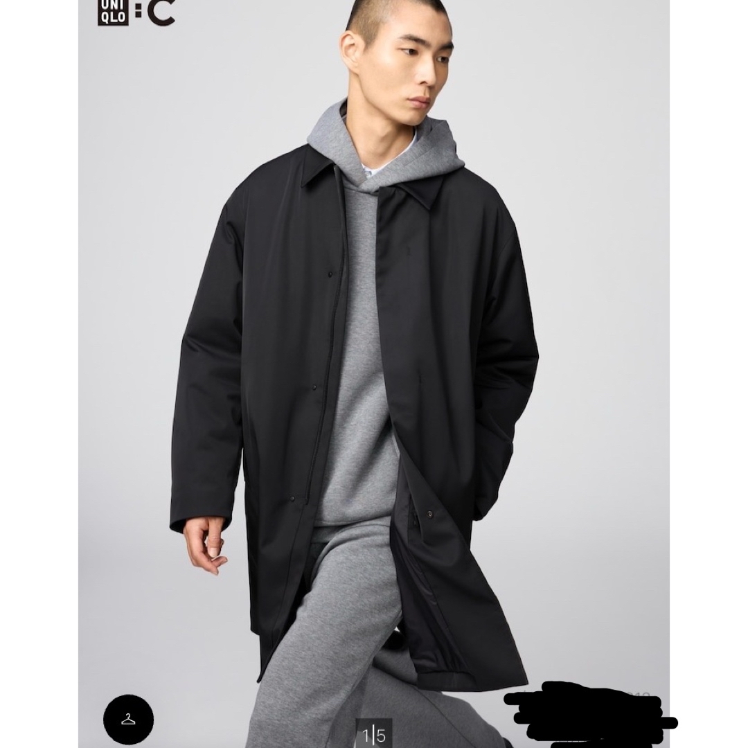 UNIQLO - ユニクロC パフテックハーフコート の通販 by ドムドム