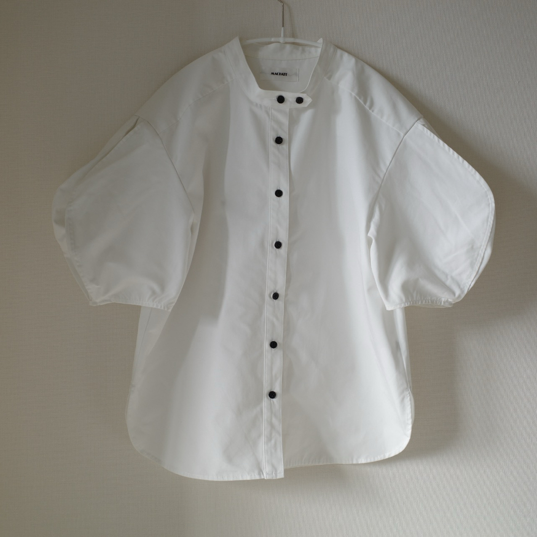 DEUXIEME CLASSE - MACHATT マチャット パフスリーブ Wボタン ブラウス