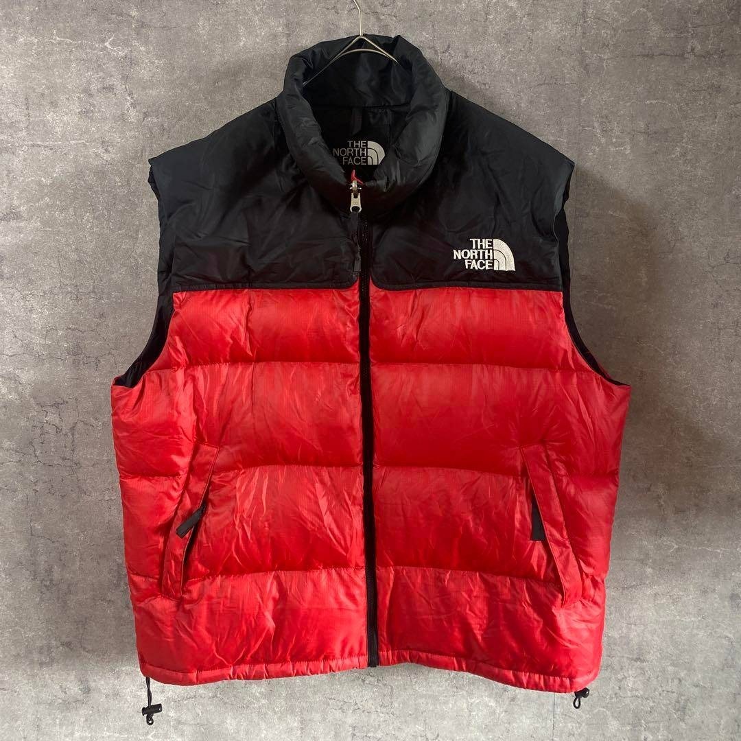 THE NORTH FACE - THE NORTH FACE ダウンベスト バイカラー Lサイズ